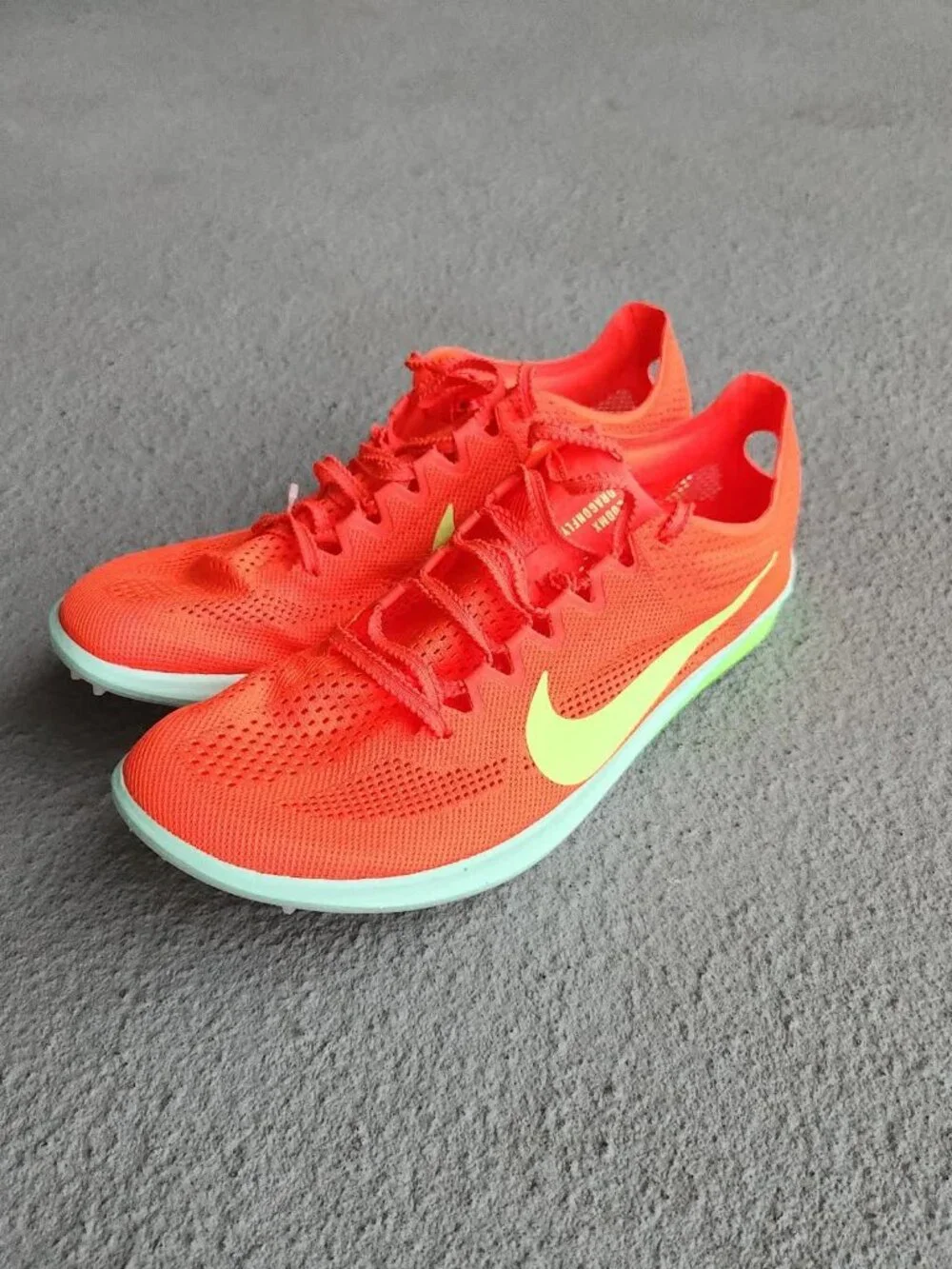 Nike ZoomX Dragonfly 2 Track Bright Crimson FD8413-600 SPIKE BAG Sz 11 US NEW
